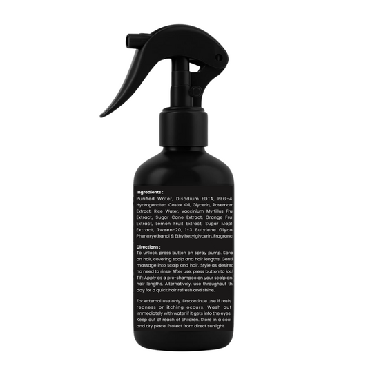 Rosemary & Rice Water Hair Growth Spray