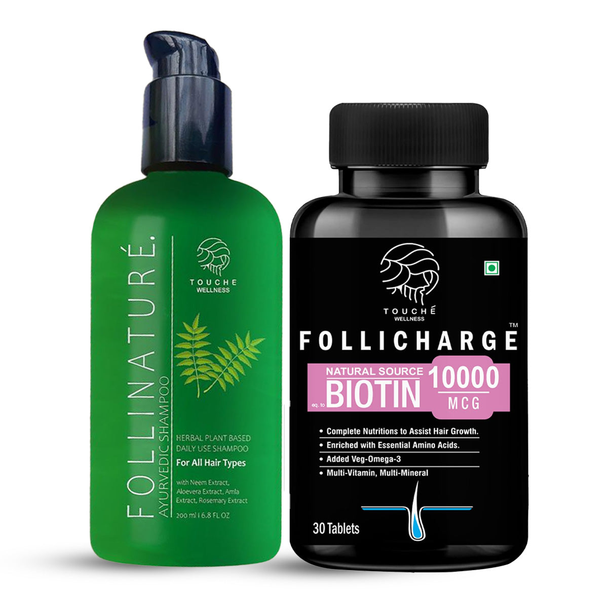Follinature and Follicharge combo