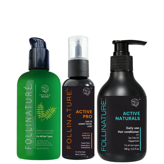 Follinature Complete Anti-Dandruff Hair Care Combo
