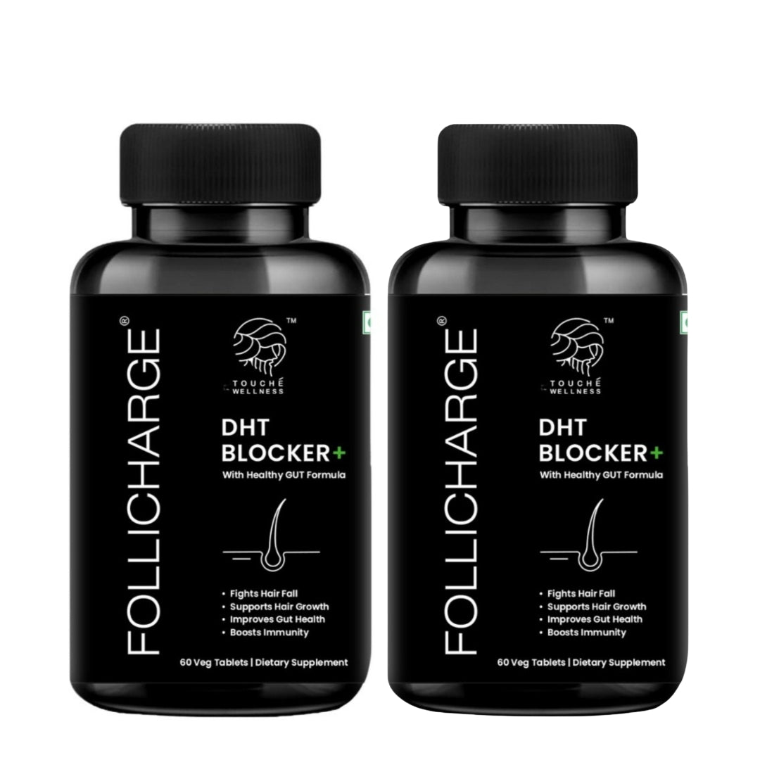 DHT BLOKER++ 2 PACK COMBO FOLLICHARGE ADVANCED TABLETS