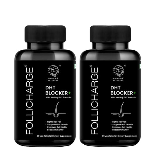 DHT BLOKER++ 2 PACK COMBO FOLLICHARGE ADVANCED TABLETS
