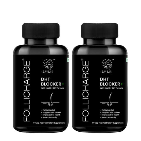 DHT BLOKER++ 2 PACK COMBO FOLLICHARGE ADVANCED TABLETS