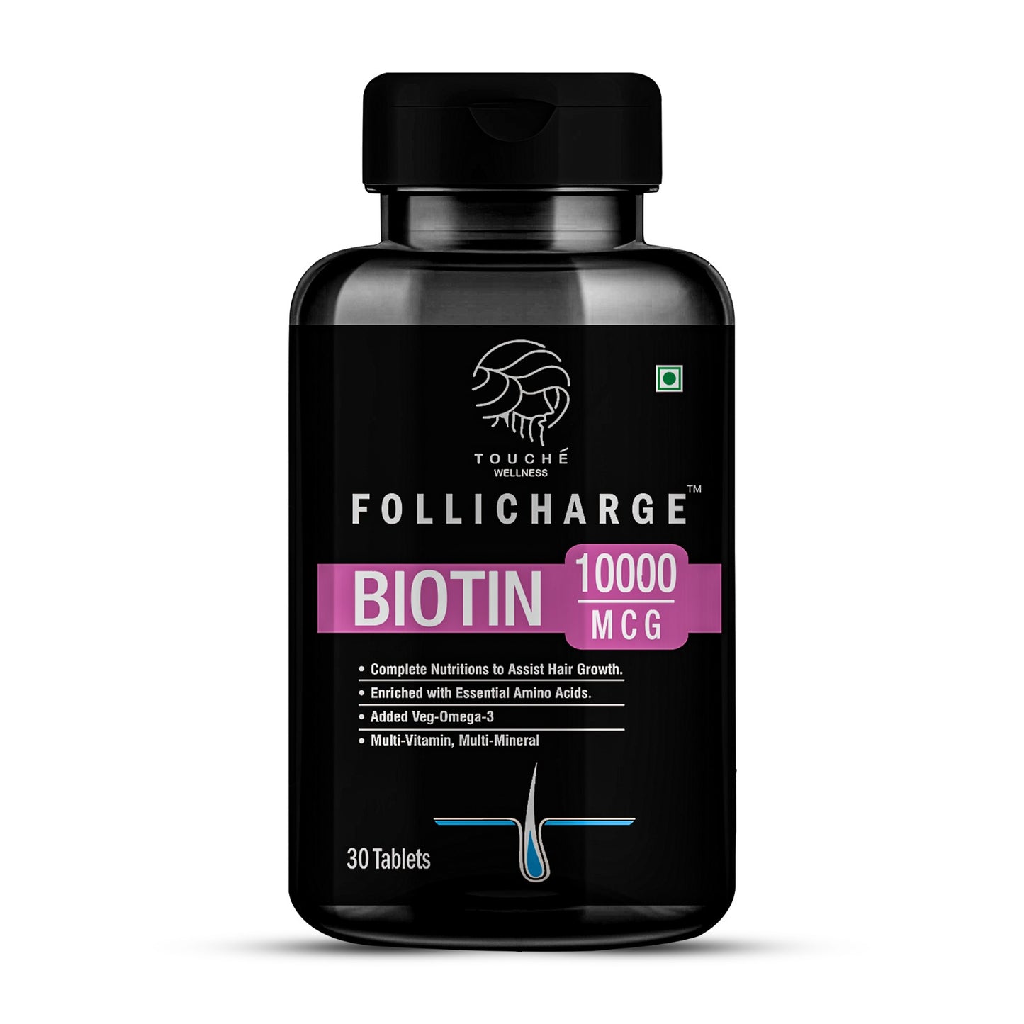Follicharge Tablets for Hair & Skin