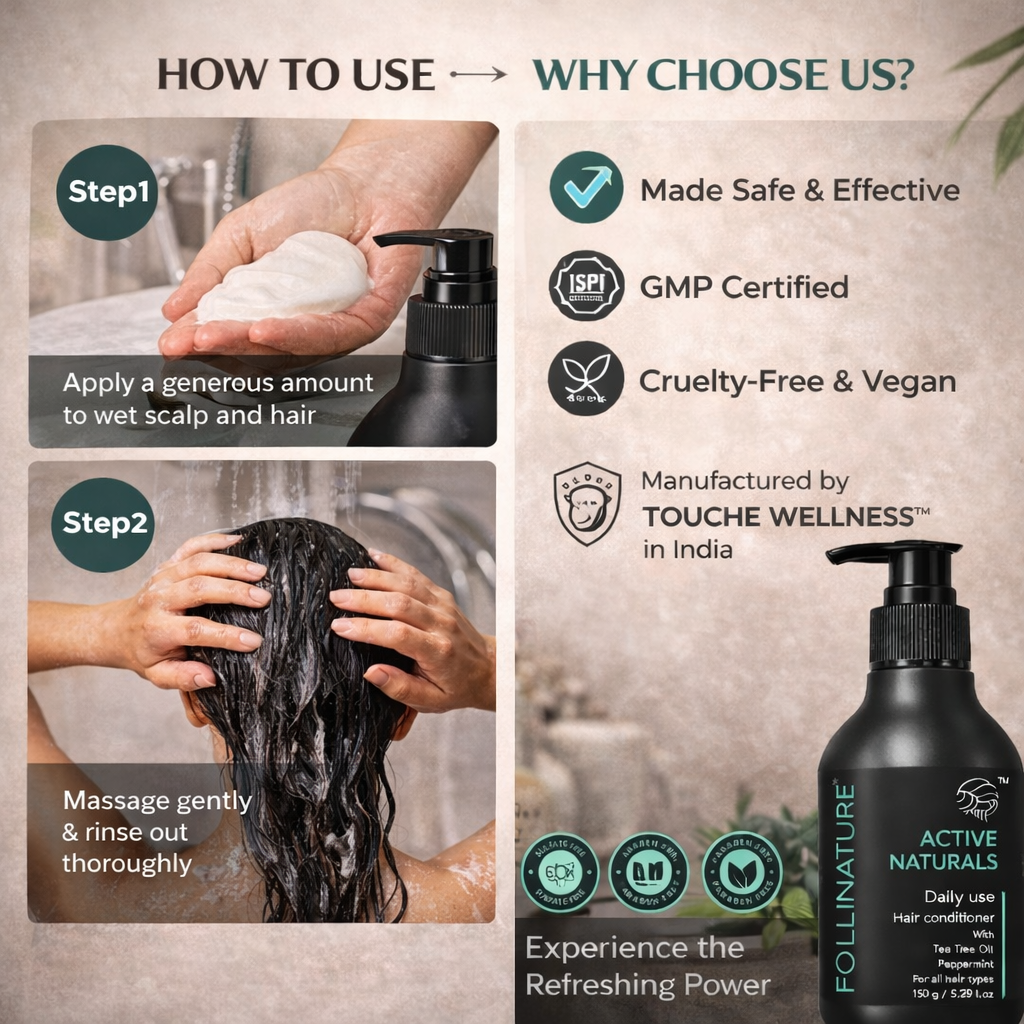 Follinature Active Naturals Daily Use Hair Conditioner