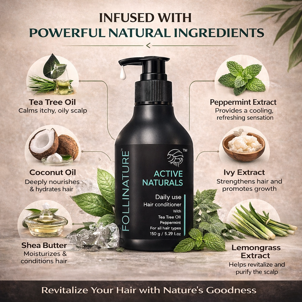 Follinature Active Naturals Daily Use Hair Conditioner