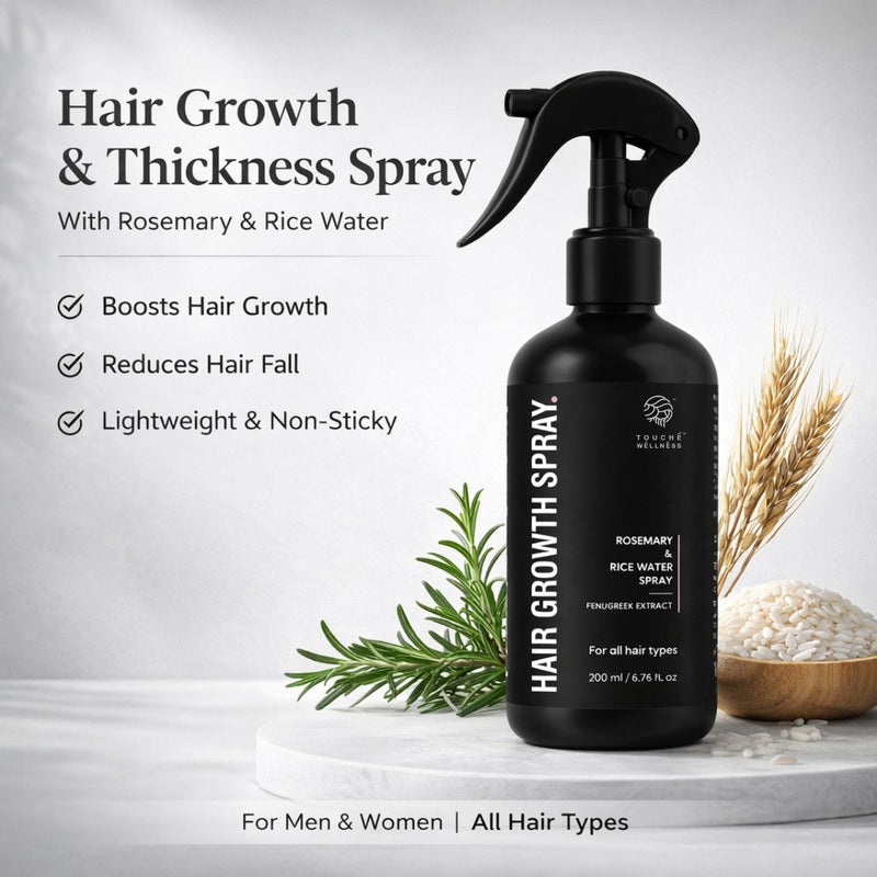 Rosemary & Rice Water Hair Growth Spray