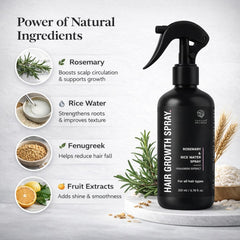 Rosemary & Rice Water Hair Growth Spray